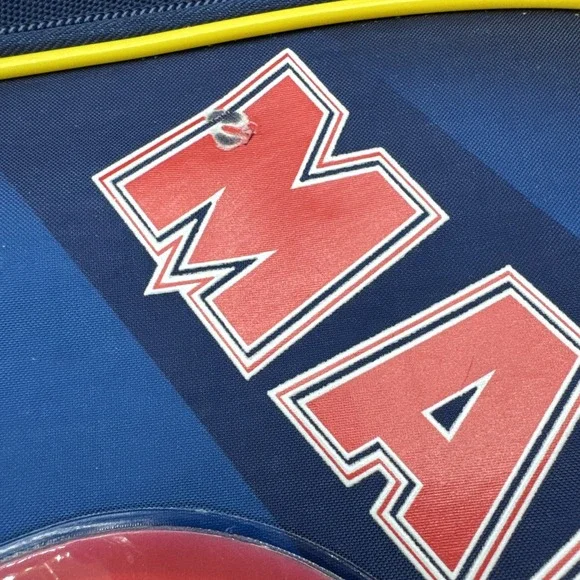 Super Mario 17" Backpack With Laptop Sleeve Book Bag Nintendo Zippered School - Picture 3 of 11